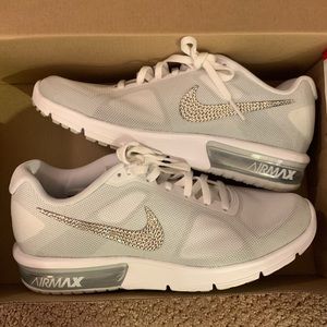 Custom Nike Air Max Sequent (swarovski crystals)